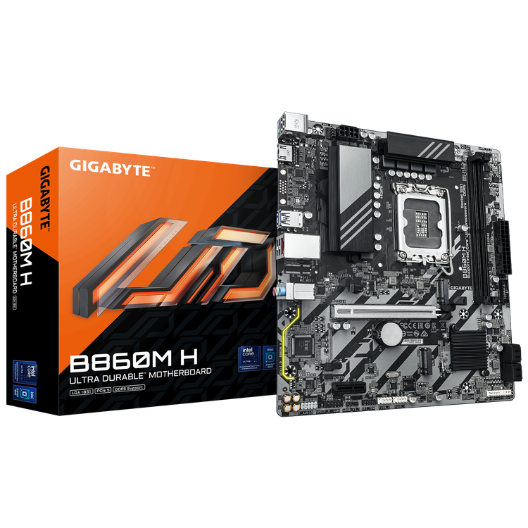 مینبورد GIGA B860M H D5 (HDMI.) ( 14)+CPU