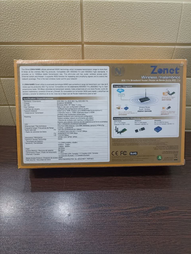 روتر زونت ZSR9104WE
