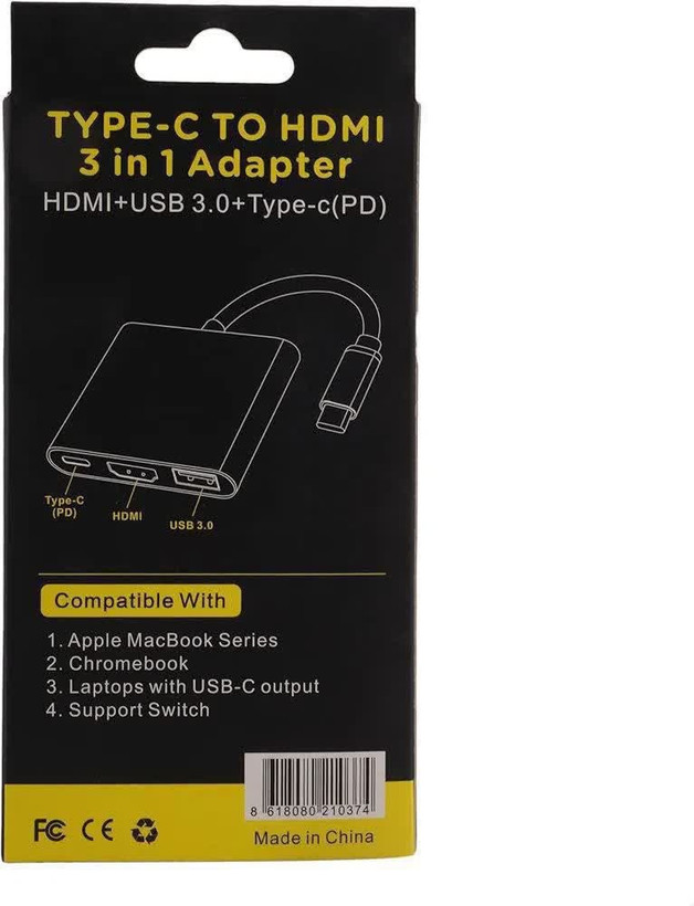 مبدل TYPE-C به HDMI