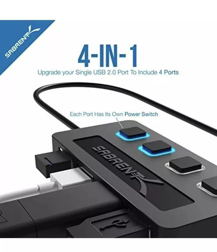 هاب 4 پورت usb